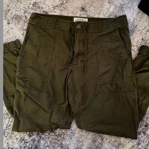 REI Cooperative Men's Olive Workwear Joggers